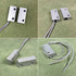 Home Security Wired Rolling Door Contact MC-51, 0~100V/0.5Amp Magnetic Reed Switch with 2 Wires