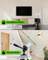 Firecore Laser Level with Tripod, Self Leveling Laser Level Green Cross Line Laser Leveler Tool for Picture Hanging