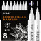 SFAIH White Liquid Chalk Markers for Blackboard, Glass - [Wet Wipe No