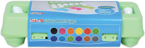 tickit Set 12, 74064 Color Match Eggs - of Model Number: