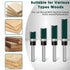 Set 4 1/4 Inch Trimming Flush Trim Router Bit Pcs Straight Cut Router Bits Shank, Carbide Tipped Pattern Template Route
