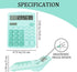 Calculator,Calculators Desktop,Desk Calculator Large Display,Battery and Solar Desktop Calculator, Simple Calculator Small,Big Buttons Easy to Press Used Basic Calculator for Office, Home, School,Blue