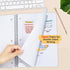 SUNEE Spiral Notebooks, Wide Ruled, 1-Subject, 4 Pack, 8 x 10-1/2 in, 70 Sheets, Pastel Colors for School, Office