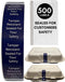 Tamper Evident Tape, 500 Tamper Proof Stickers for Increased Security During Delivery, Navy Blue Safe Food Seal
