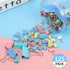 Joyberg 125Pcs Binder Clips, Assorted Sizes for Office Supplies, Home, and School