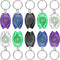 Uniclife 10 Pack LED Keychain Flashlight Mini LED Keychain Light 14 Lumen