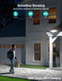 50W 5000LM 6500K IP65 iMaihom Motion Sensor Outdoor Lights, Hardwired Motion Sensor Flood Light, Dusk to Dawn Outdoor