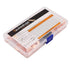 Battery Terminal Copper Connectors, Cable Ring Lugs AWG6 4 2 Gauge with Heat Shrink Tube, Total 60pcs Assortment Kit