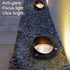 6W LED Shielded Well Light Outdoor, Low Voltage Anti-Glare In-Ground Landscape Lights, Warm White
