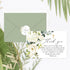 48Pcs Whaline Funeral Thank You Cards Floral Sympathy Thank You Card with Stickers Envelopes White Flower Bereavement