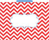 Barker Creek Designer File Folders - Set of 24, Beautiful Chevron, Multicolor Chevrons, Letter Size, 1/3 Cut Tabs