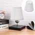 5.12 Inch ARTIBETTER Cloth Clip-on Bubble Lamp Shade Pleated Fabric Cover for Table and Floor Lamps Chandelier Lamp