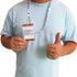 2set Postural Tachycardia Syndrome (PoTS) Awareness Medical Card with Writable Panel and Patterned Lanyard Emergency