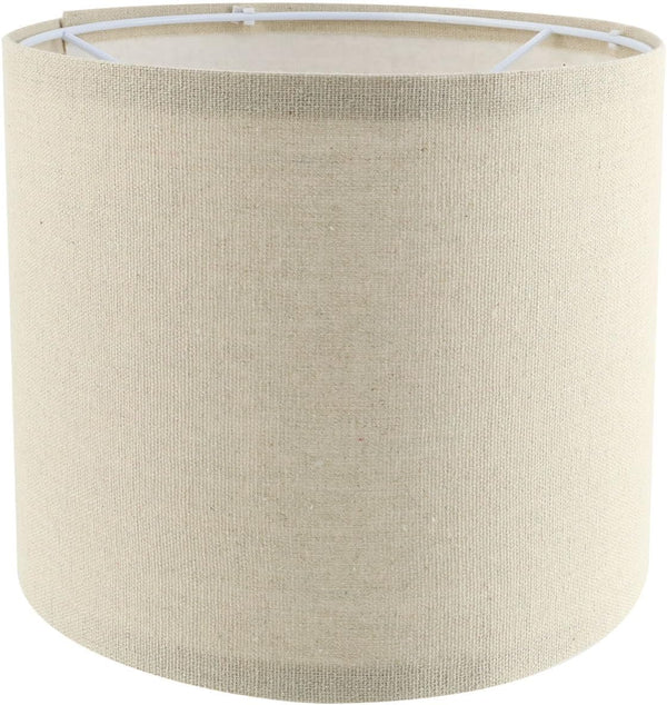 HEVSTIL Lampshades Natural Linen Lampshades 7.87" Bottom x 7" High, Easy Assembly