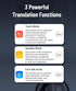 Diyeeni Language Translator Earbuds, 144 Languages Translator Devices, Bluetooth Translator Earphones for Business