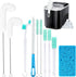 AUGHOA Ice Machine Cleaner Brush Sets,10 Pcs Ice Maker Cleaner Tools with Crevice