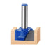 uxcell 25mm Dia 8mm Shank Bottom Cleaning Router Bit, 2 Flutes Carbide Tipped Cutter for Woodworking