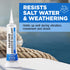 3 oz Marine Adhesive Sealant 5200 Fast Cure, Permanent, Watertight Bonding and Sealing, UV Resistant, by Berkland