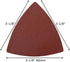 60 Pcs 240 Grits Triangular Oscillating Tool Sanding Paper, 3-1/8 Inch, Fit 80mm Sanding Pads