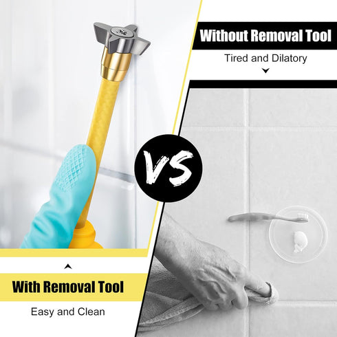 Zhengmy 4 in 1 Grout Removal Tool - Scraper Cleaning Remover Tool for Tile Caulking Cleaner