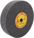 uxcell 8" Dia 2" Thick 5P 180 Grit Nylon Fiber Wheel, Abrasive Polishing Buffing Disc, Black