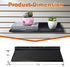 PEKGRIL 17X8 Inch Large Slatwall Shelves, Set of 2 Metal Accessories for Slat Wall, Flat Display Shelves for Storage