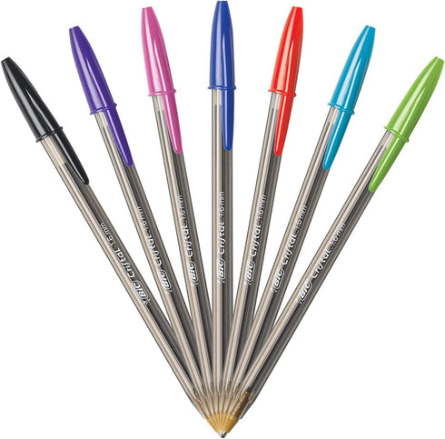 BIC Cristal Xtra Bold Fashion Ballpoint Pens, 240 Pack, NEW ASSORTED COLORS, Medium Point 1.6mm