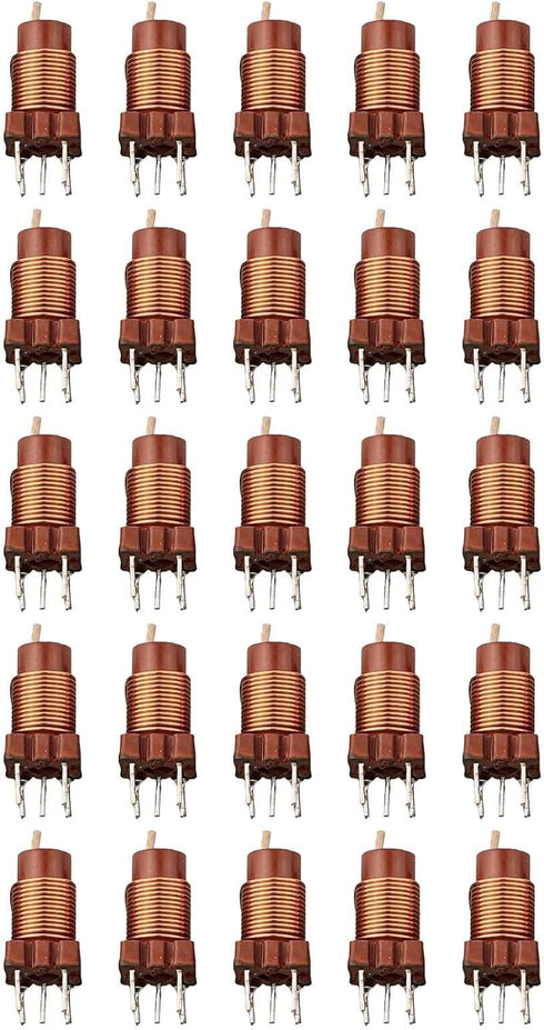 Nutup Adjustable High-Frequency Ferrite Core Inductor 0.6uH-1.7uH 12T for Electronic Components Computers Hard