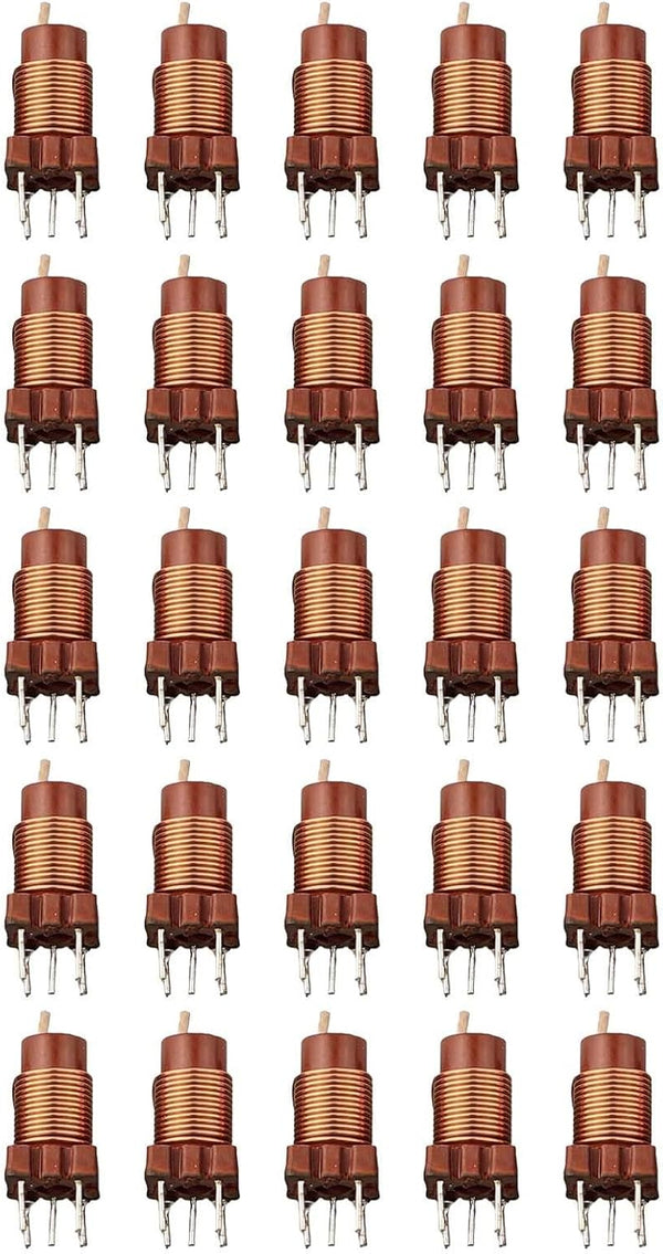 Nutup Adjustable High-Frequency Ferrite Core Inductor 0.6uH-1.7uH 12T for Electronic Components Computers Hard