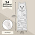 Juvale 24-Pack DIY Bookmarks for Kids & Students - Color Your Own Bookmark Kit with Book Worm Designs for Reading,