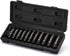 12 1/2-Inch 12-Point Set, 10mm 24mm, 1/2" TecoTek Pieces Drive Deep Metric Impact Socket Cr-V, to Drill Socket Adapter