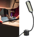 Adjustable Gooseneck LED Table Lamp - Flexible Magnetic Work Light for Tools