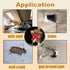 4Pack Steel Wool for Mice Control, 3.2"x10.5 ft Wool, Gap Filler for Home & Garage, DIY Bundle with Gloves & Scissors