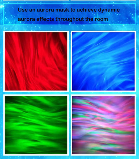 Yevheniy 2 1 in Northern Galaxy Light, Northern Lights and Ocean Wave Projector with Remote CoLntrol, RGB Colorful