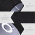 1pc DOITOOL Fabric Lampshade Black Home Decor Black Floor Lamp White Candles Small Lamp Shade Cloth Lamp Shades
