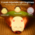 Lamp,16 Dimmable ZKLiLi Night Light for Kids Colors Cute Cat Lamp, Baby Night Lights for Nursery Toddler,Silicone