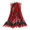 50pcs 12 Volt 3mm Red Blinking LED Lights - Emitting Diodes Pre Wired 7.9 Inch DC 12v LED Light