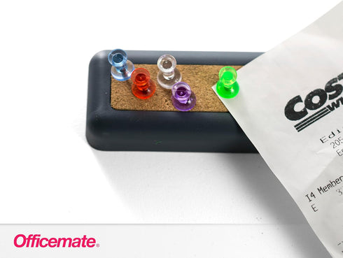 Officemate Translucent Push Pins, 35710