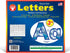 Hygloss Products Bulletin Board Letters and Numbers – Punch Out Cloud Design Combo – 3 Inch, 350 Pieces