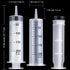 Frienda Large Plastic Syringe 4 Pack Measuring Syringe Tools Dispensing Multiple Uses(200 ml)