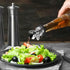 JOUTYFOR 12 Pcs Weighted Stainless Steel Liquor Bottle Pourers Auto Flip Olive Oil Dispenser Spout Balsamic Alcohol