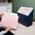Smead Stadium File, 12 Pockets, Alphabetic/Monthly/Daily, Letter Size, Navy Blue (70211)