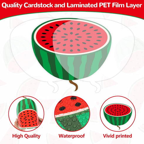 gisgfim 90 Pcs Watermelon Bulletin Board Set, One in a Melon Classroom Decorations