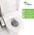 120 18" 15", 12 Packs Disposable Toilet Seat Covers - Sheets of XL Flushable Toilet Seat Covers for Potty Training