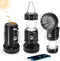 2024 Upgrade Solar Powered Camping Lantern with Fan - Stay Cool and Well-Lit During Outdoor Adventures with This