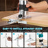 Vanttokeey 110V 800W Trimmer 30000RPM Trimming, Router Tool, Wood Router Compact Electric Hand for Woodworking Milling