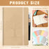 Estune Tree Small Notebooks | Leather Lined Pocket Notebooks with Pen Holder | A6 | 40 Pcs