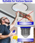 6 Bulb 40 Equivalent,A15 Bulbs Bulb E26 Base,5W 450LM Non-Dimmable,6 Pack. ORALUCE Colors Porch Light Watt LED