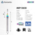 EP13630 30-Degree 1/4" 0.005" Signmaking Engraving Router Bits Shank Tip, Industrial Quality Extra Long Life Coating