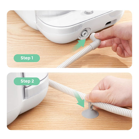 Momcozy (1M) Soft & Safe Drain Hose for KleanPal Pro Baby Bottle Washer Flexible, Durable Replacement Accessory